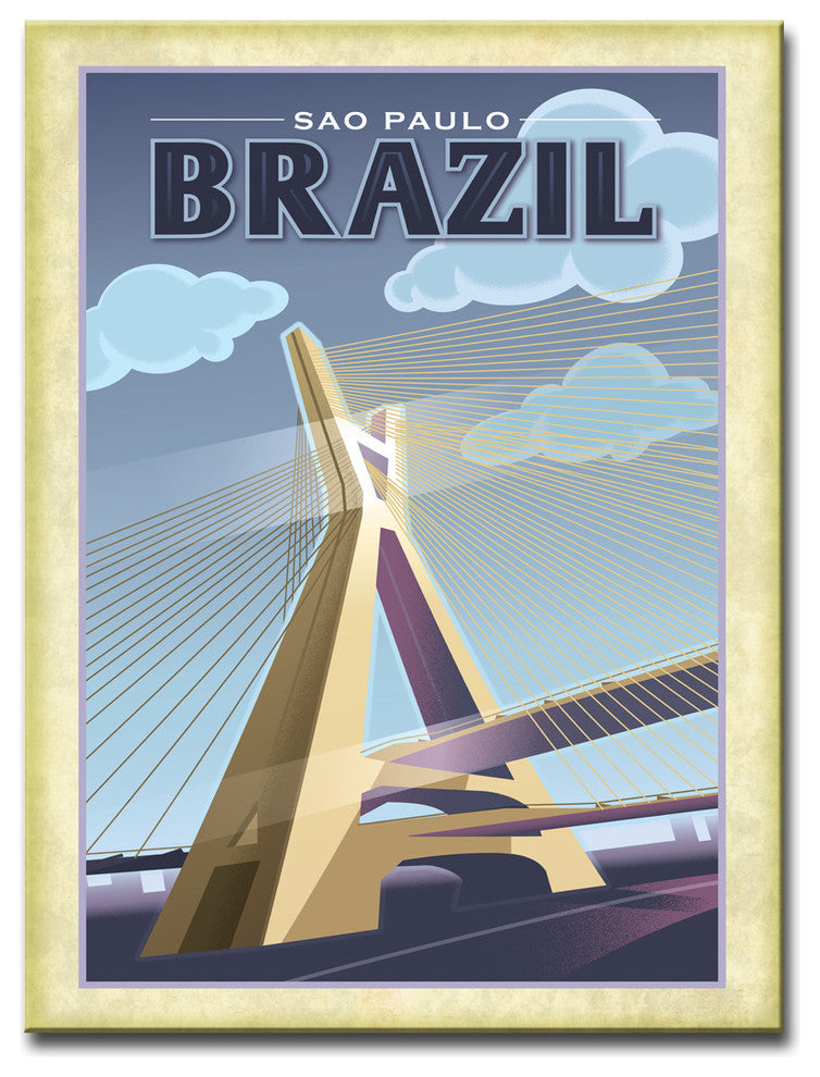 Canvas Art 'Sao Paulo, Brazil' by Dorothea Taylor, 16x12