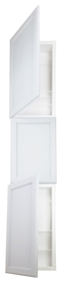 Delta Recessed Primed Medicine Cabinet 81h x 15.5w x 3.5d