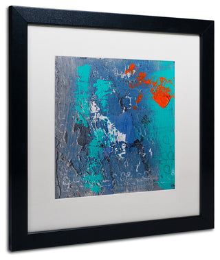 Nicole Dietz 'Mistake' Matted Framed Art, Black Frame, White, 16x16