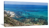 "White Tip Agrigento in Sicily Italy" Landscape Wall Art, 32"x16"