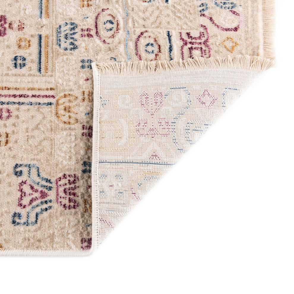 Unique Loom Congruence Deepa Rug, Ivory, 6'x8'9"