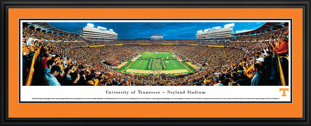 Tennessee, University Of, Power "T", Deluxe Frame