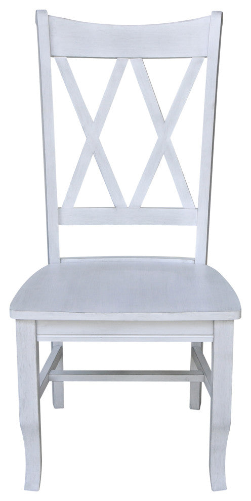 Double XX Back Chair in Chalk