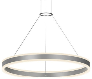 Sonneman 2305 Double Corona 32"W Integrated LED Ring Chandelier - Satin Black