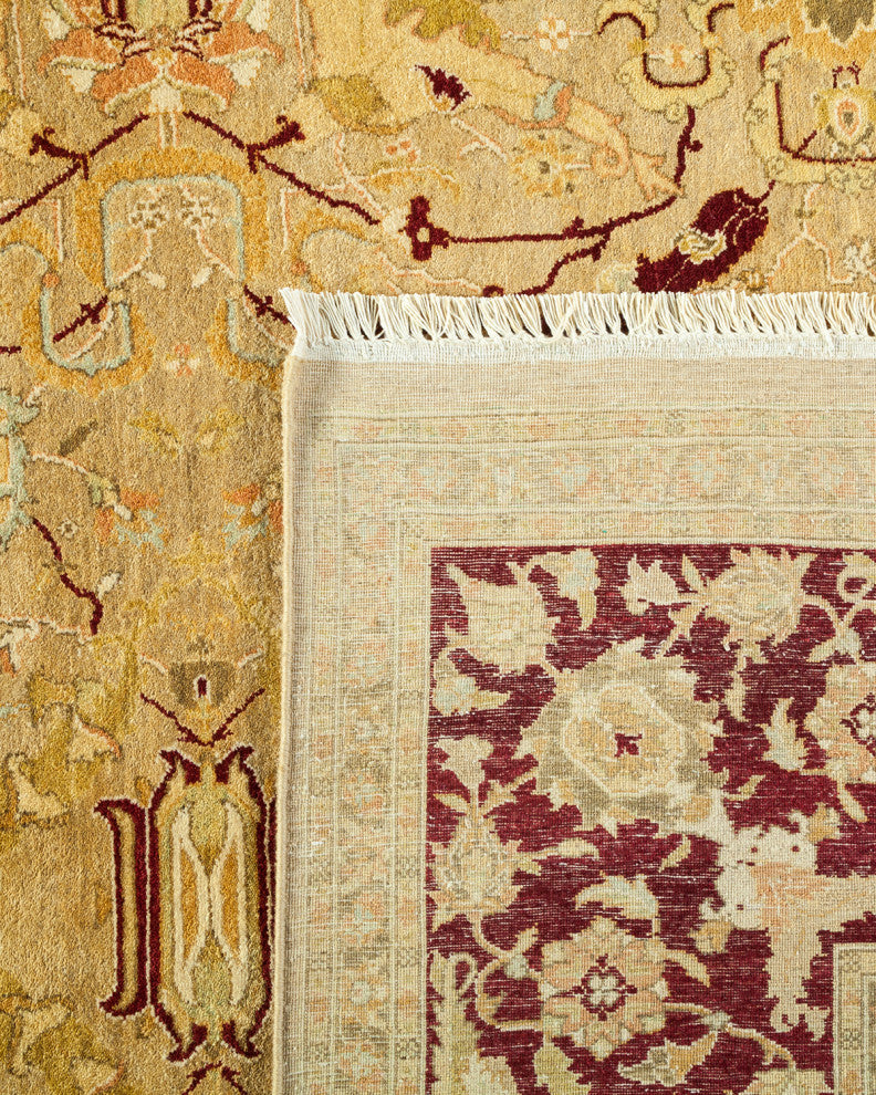 Londyn, One-of-a-Kind Hand-Knotted Area Rug Yellow, 8'2"x10'2"