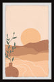 "Midsummer Sunset" Framed Painting Print, 30x45