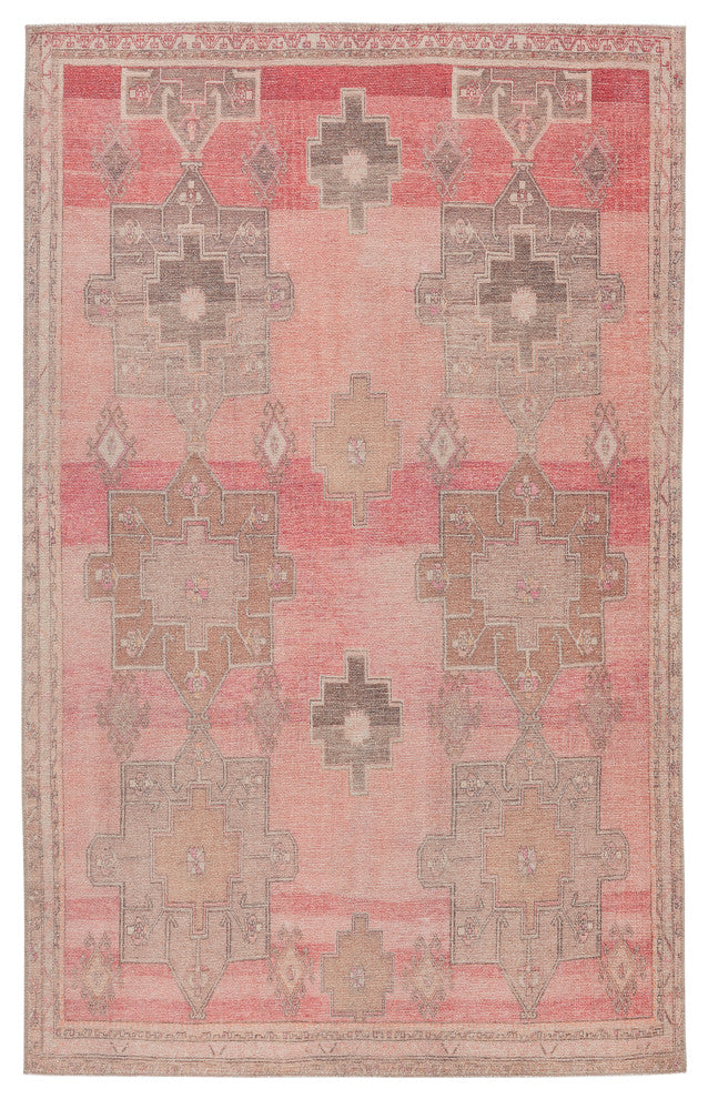 Vibe by Jaipur Living Faron Medallion Pink/Tan Rug, 6'x9'