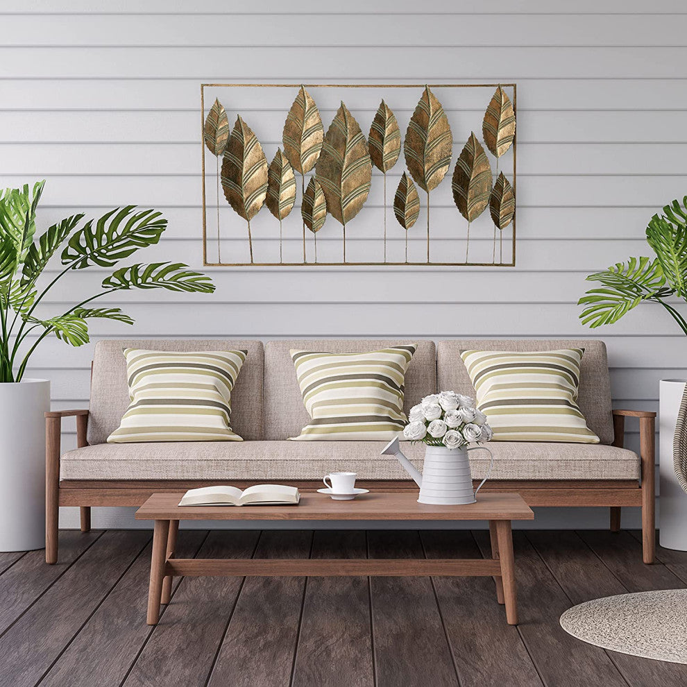 Botanical Leaf Composition, 51.25"