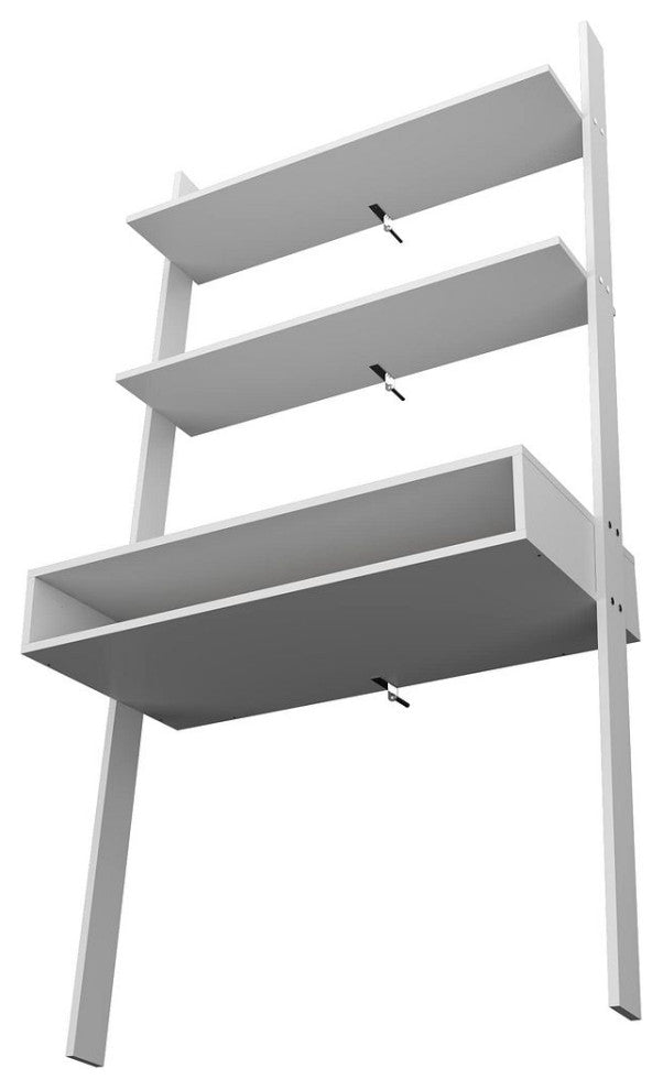 Cooper Ladder Desk in White