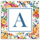 Wildflower Monogram - A 12x12 Canvas Wall Art
