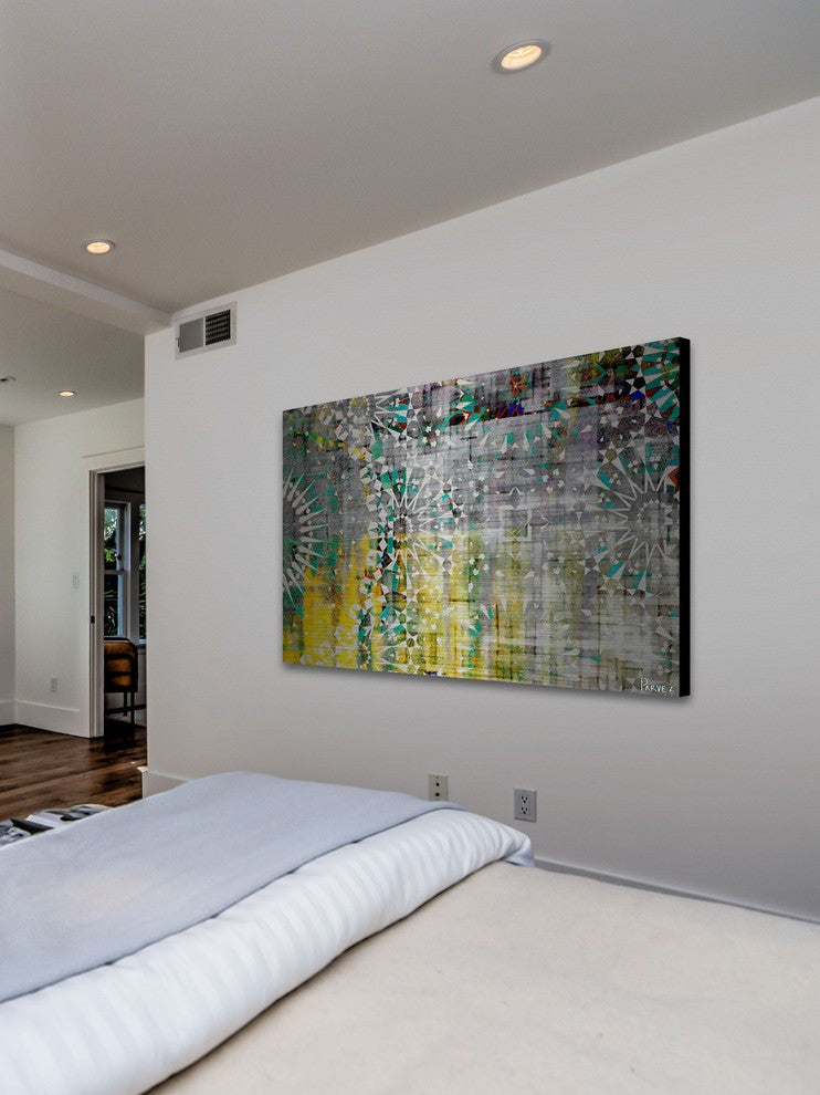 "Agadir" Print on Brushed Aluminum, 60"x40"