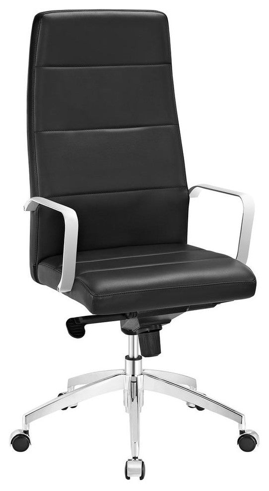 Black Stride Highback Office Chair