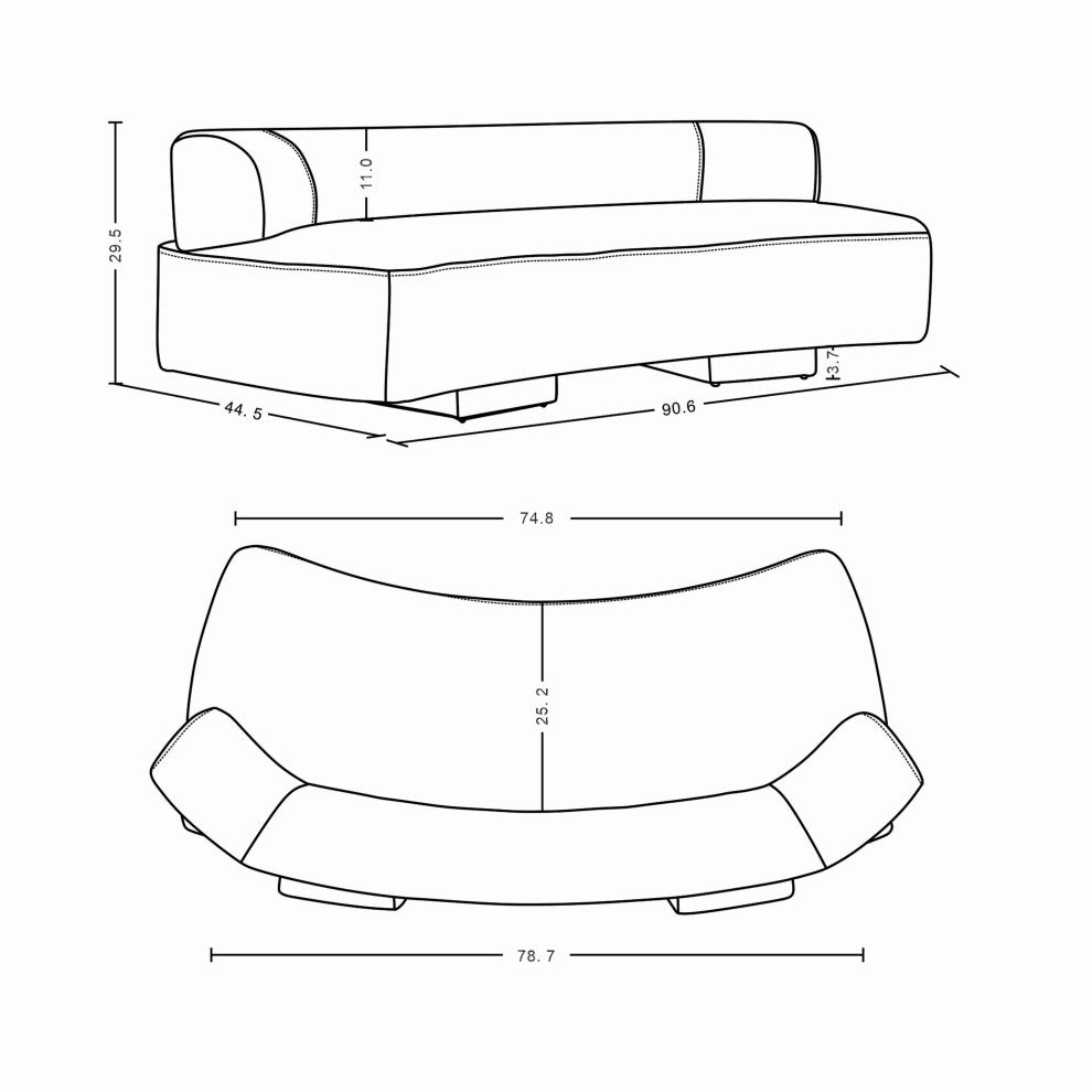 Manhattan Comfort Verandah Sofa