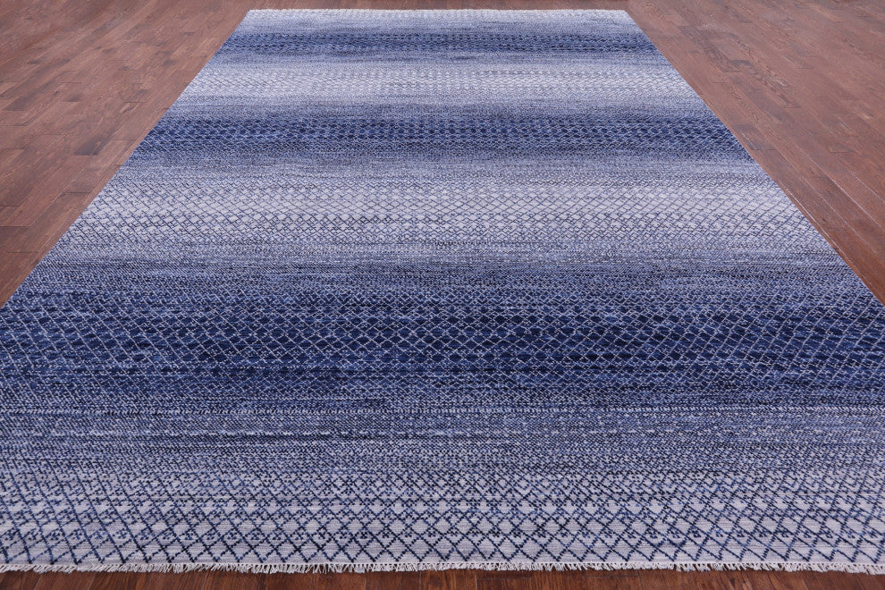 Handmade Savannah Grass Wool Rug 10' 2" X 14' 0" - Q13185