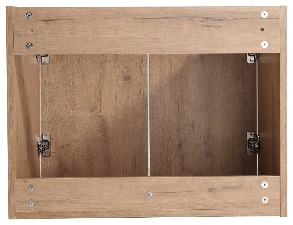 BNK Wall-Mounted Bathroom Cabinet Set with Soft-Close Doors, Imitative Oak, 36inch