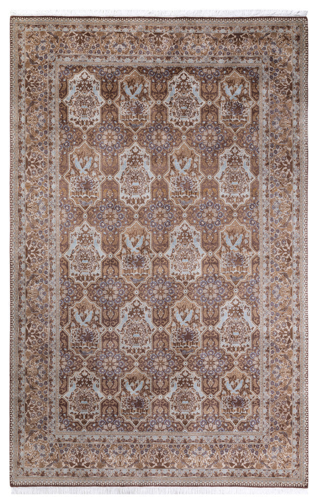 MOGUL, Hand Knotted Area Rug 9' 8" X 6' 2"