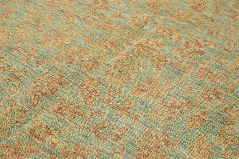 Rug N Carpet - Hand-Knotted Oriental 6' 2" x 8' 10" Soft Oushak Area Rug