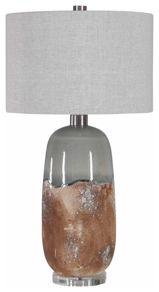 Uttermost 26381-1 Maggie 31" Tall Accent Table Lamp - Terracotta Rust
