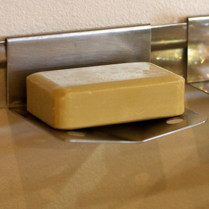 Soap dish, Stainless Steel, wall mount, modern, removable for sterilization
