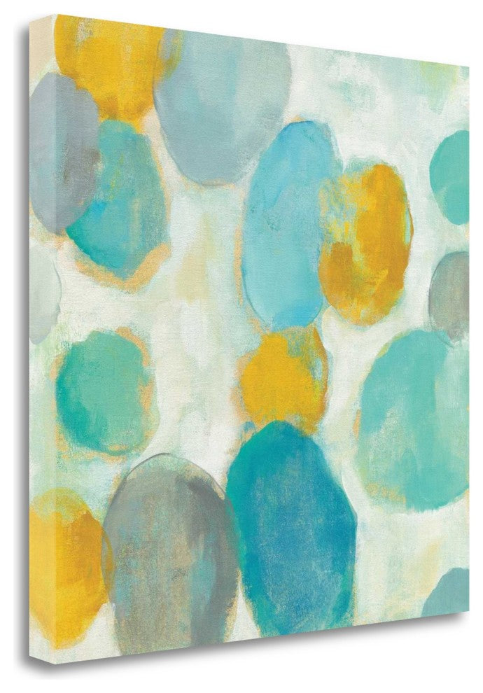 "Painted Pebbles III" By Silvia Vassileva, Giclee Print on Gallery Wrap Canvas