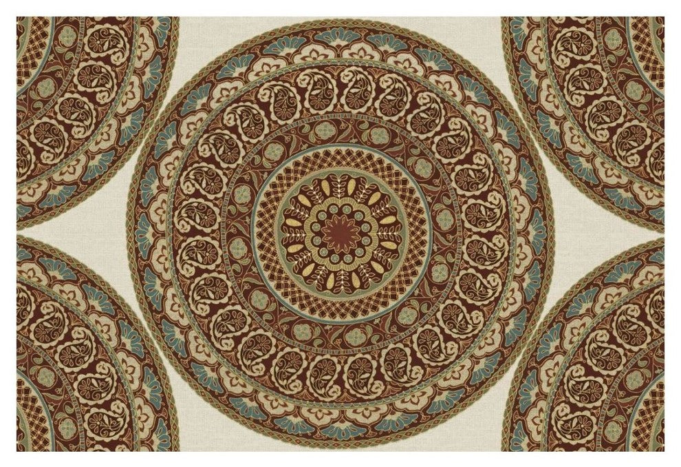 "Mandala Road I" Digital Paper Print by Daphne Brissonnet, 26"x18"