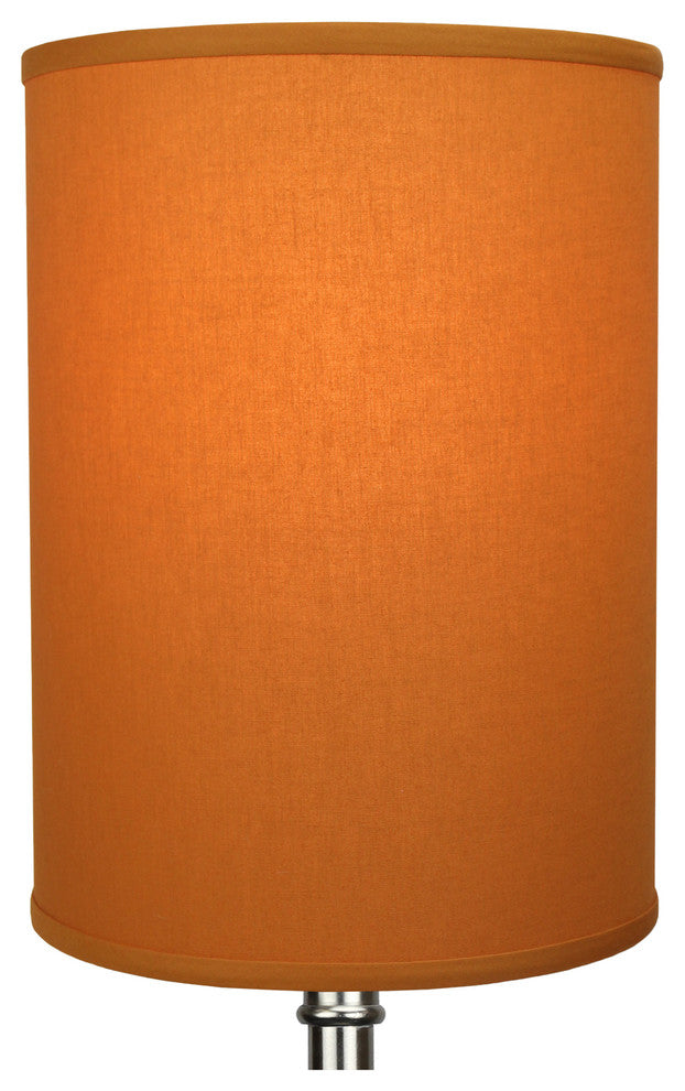Fenchel Shades 11"x11"x15" Spider Attachment Drum Lamp Shade, Linen Gold