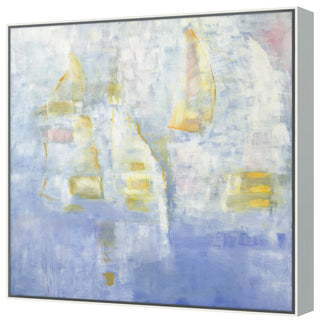 Regatta 3 Fine Art Print, White, 30"x30"