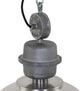 Large Industrial Warehouse Pendant Light, Black