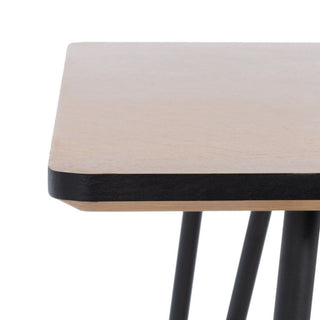 Safavieh Lexzandra Dining Table, Natural/Black