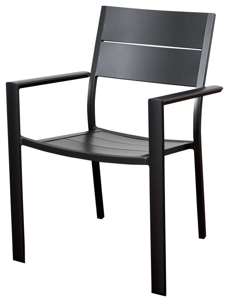 Atlantic Koningsdam 4-Piece Armchairs Set, High Quality Aluminum