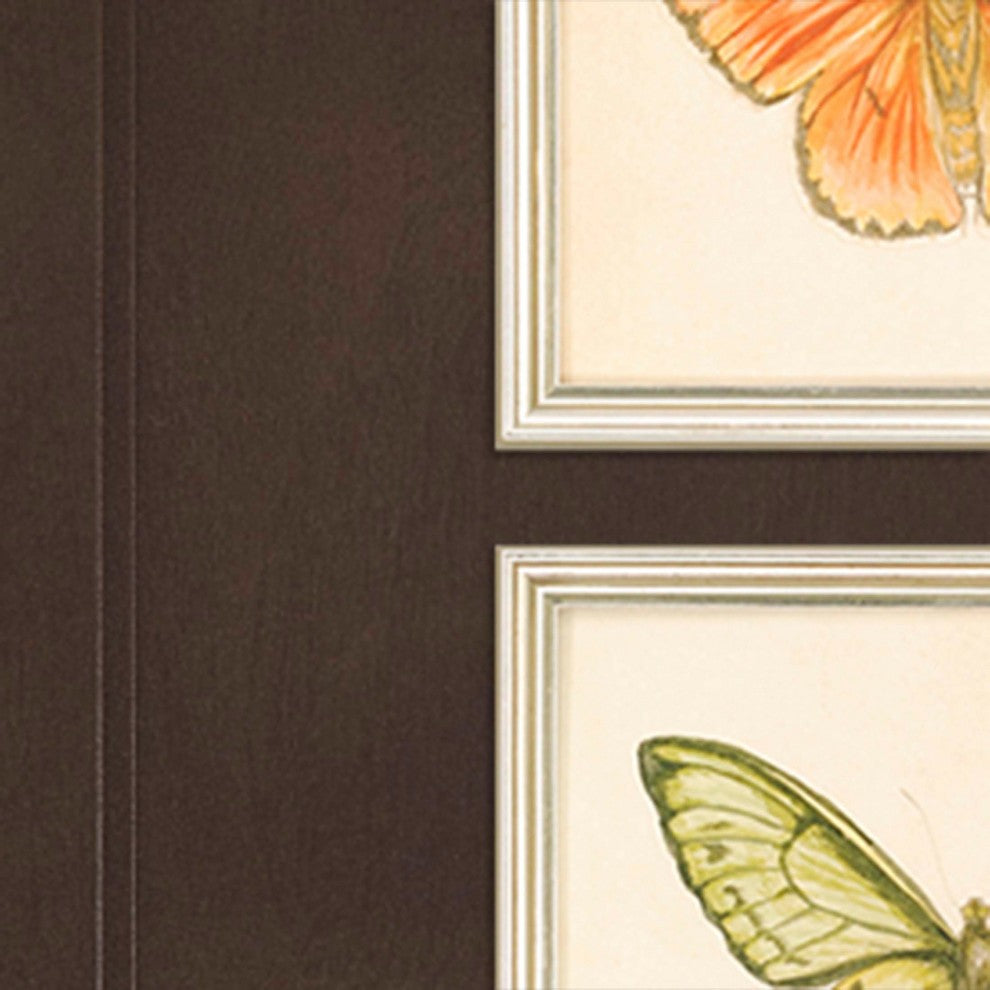 Butterflies Artwork, Set of 6, 14"x12"