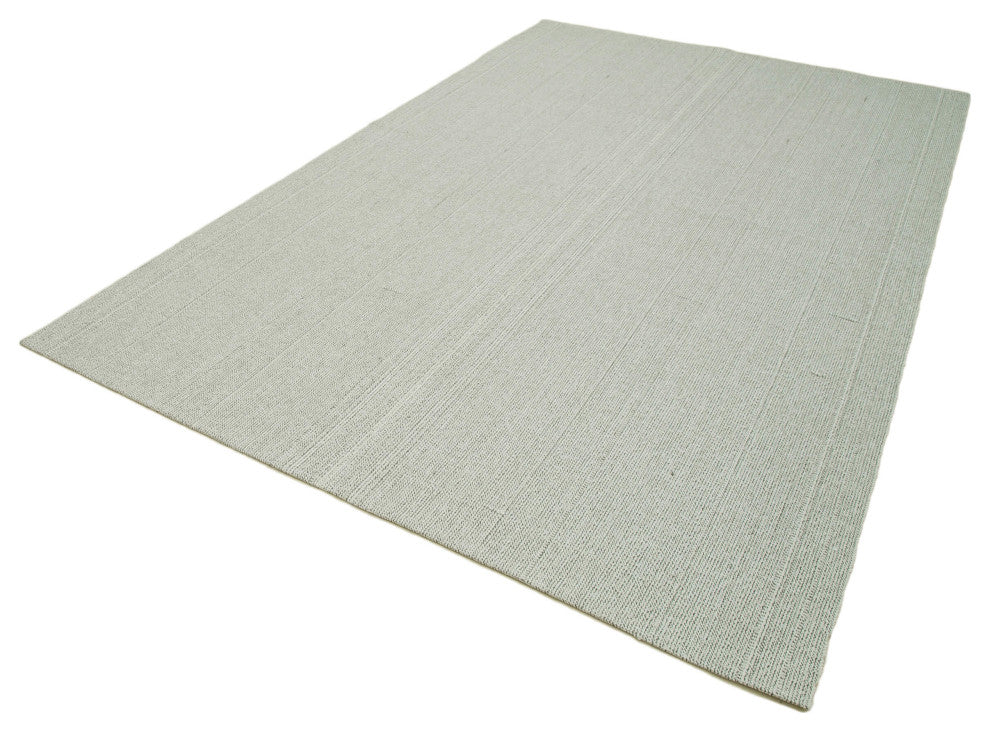 Rug N Carpet - Handmade Turkish 6' 9'' x 10' 8'' Flatweave Wool Kilim Rug