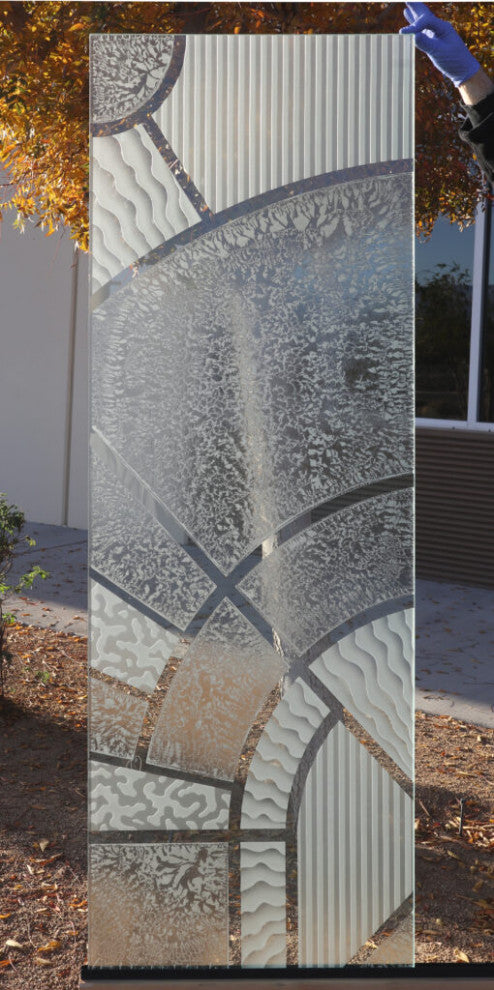 Interior Prehung Door or Interior Slab Door - Matrix Arcs - Primed - 24" x...