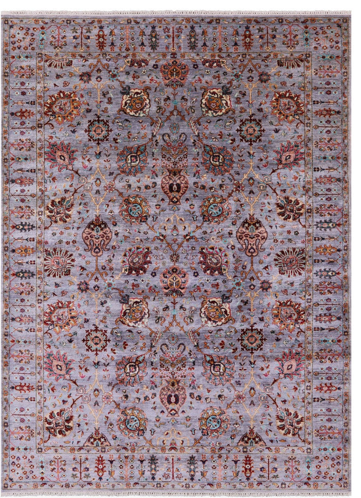 Persian Tabriz Handmade Wool Rug 8' 3" X 11' 3" - Q12911
