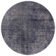 Ahgly Company Indoor Round Mid-Century Modern Area Rugs, 4' Round