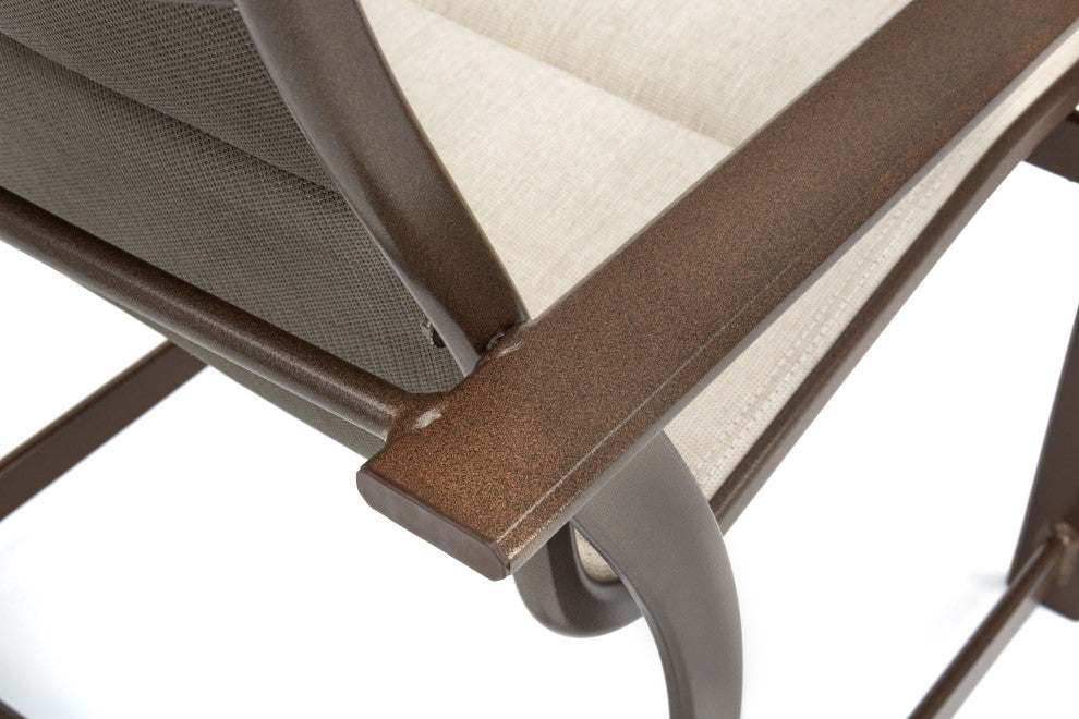 Key West Padded Sling Ultra High Back Dining Chair