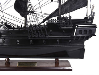 6.5" X 20" X 19"Black Pearl Pirate Ship