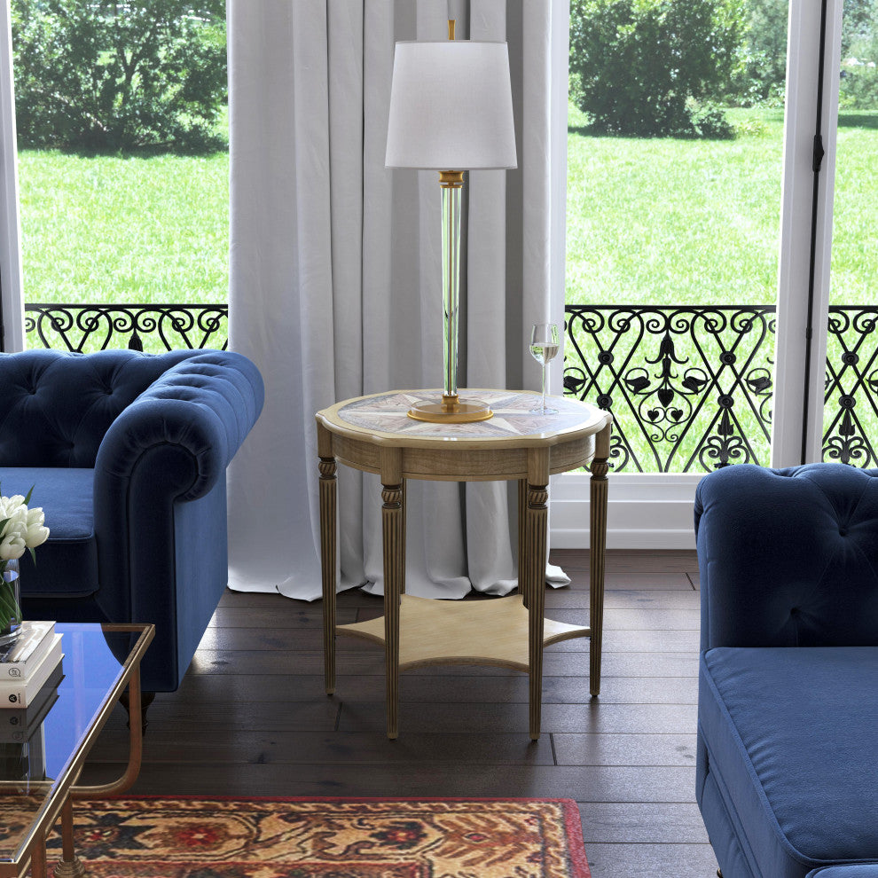 Bainbridge Accent Table, Beige