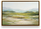 "Loyal Daydreamers" - A Serene Valley Scene for Modern Home Decor