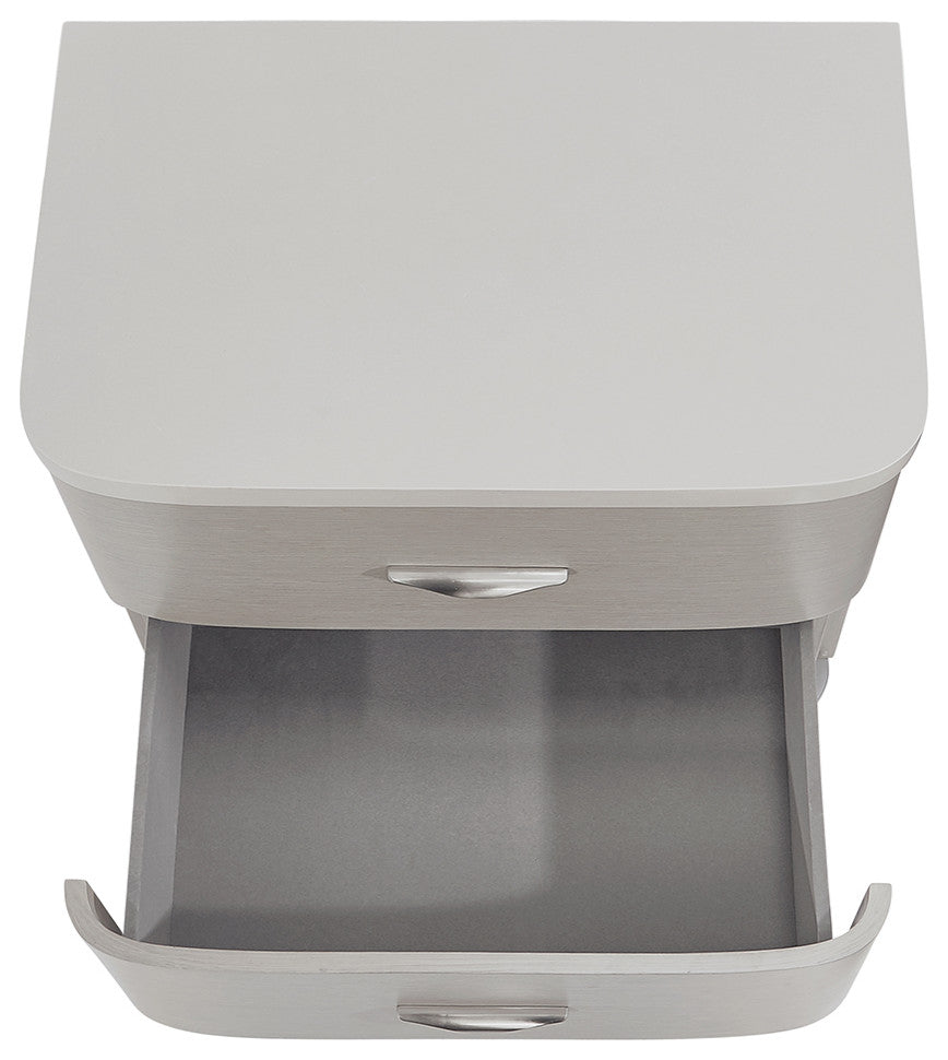 Eclipse Nightstand - Moonlight Gray