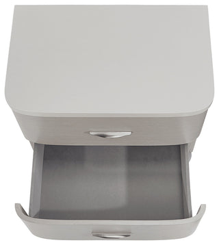 Eclipse Nightstand - Moonlight Gray