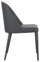 First of A Kind Burton Dining Chair Black Fade Vegan Leather