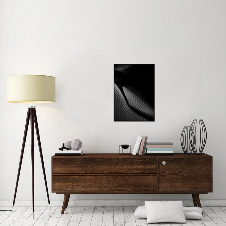 "Black Heel Down" Framed Canvas Giclee by Erik Schottstaedt, 22x31"