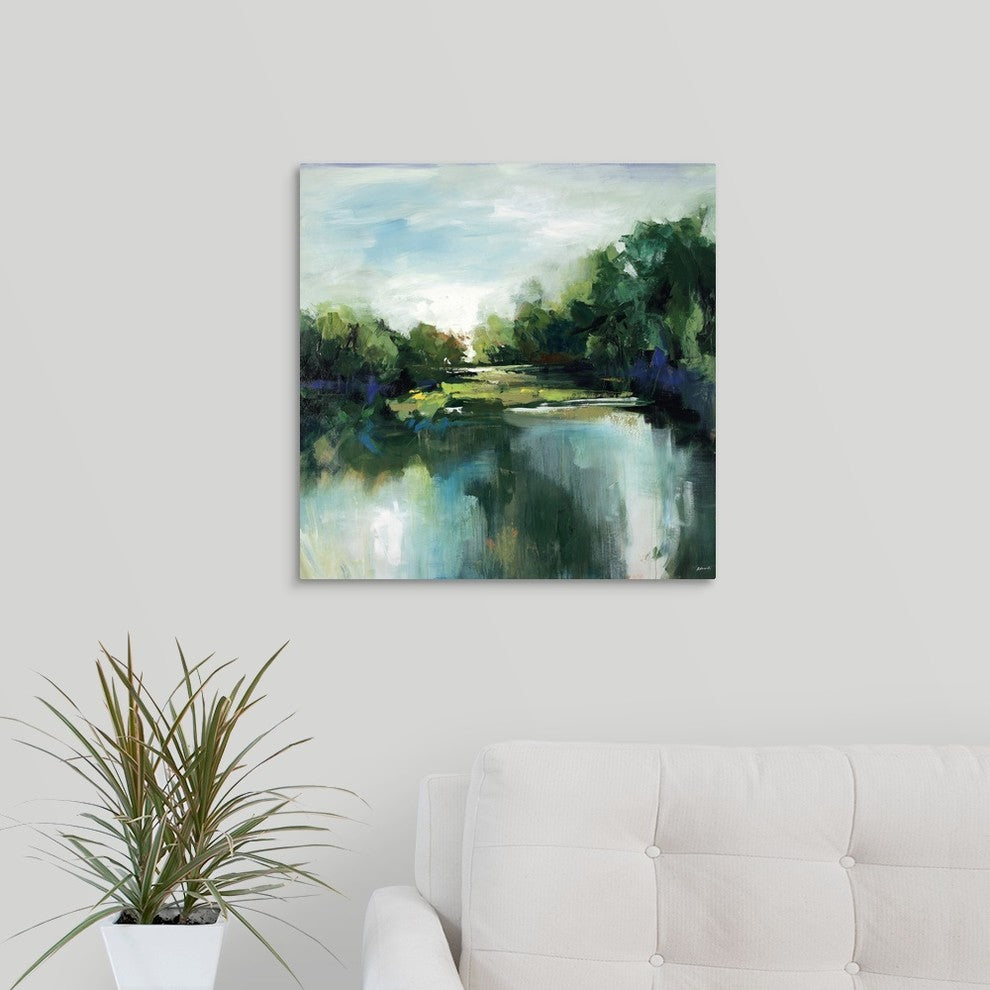 Fresh Escape II Wrapped Canvas Art Print, 20"x20"x1.5"