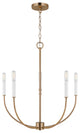 Visual Comfort Studio 3167105-848 5-Light Chandelier, Greenwich