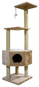Ipet 51" Cat Tree Condo Scratching Post Beige