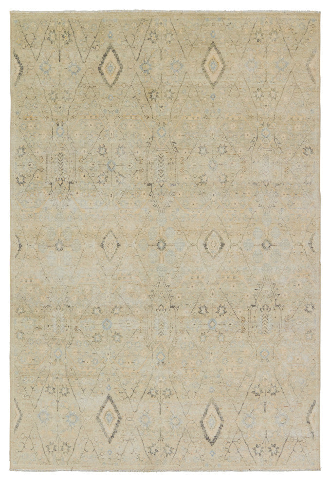 Jaipur Living Maisie Medallion Green/ Blue Runner Rug 2'6"X8'