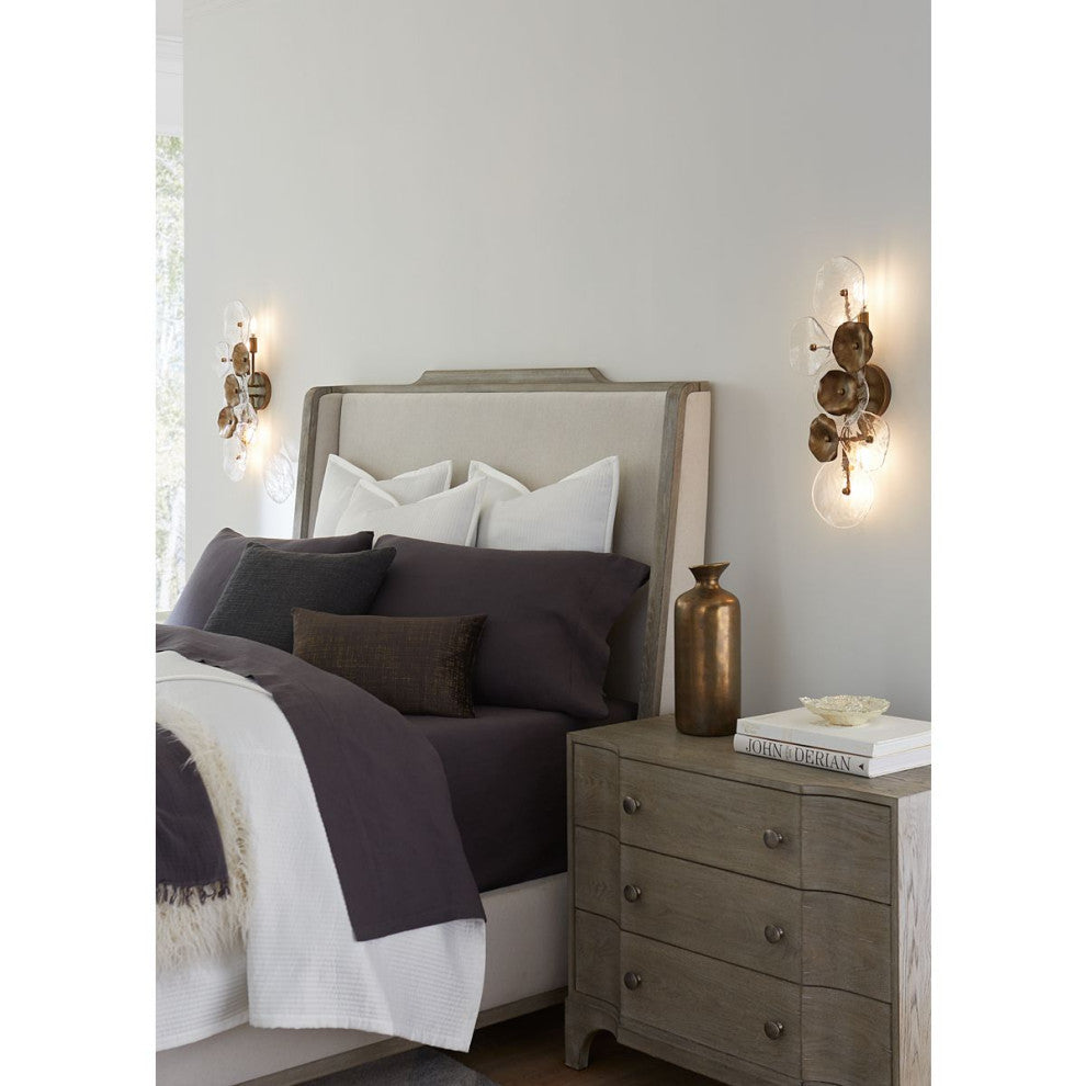 Loretta Collection 4-Light Gold Ombre Transitional Wall Sconce