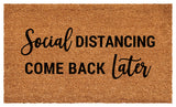 Calloway Mills Social Distancing Doormat, 30"x48"