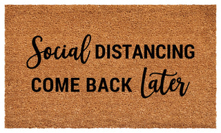 Calloway Mills Social Distancing Doormat, 30"x48"